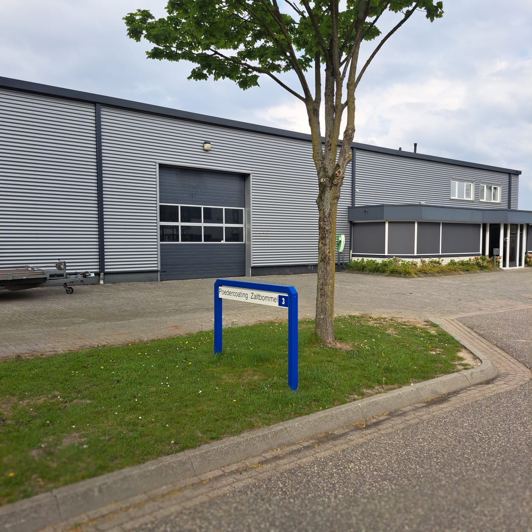 Completer gevel Poedercoating Zaltbommel